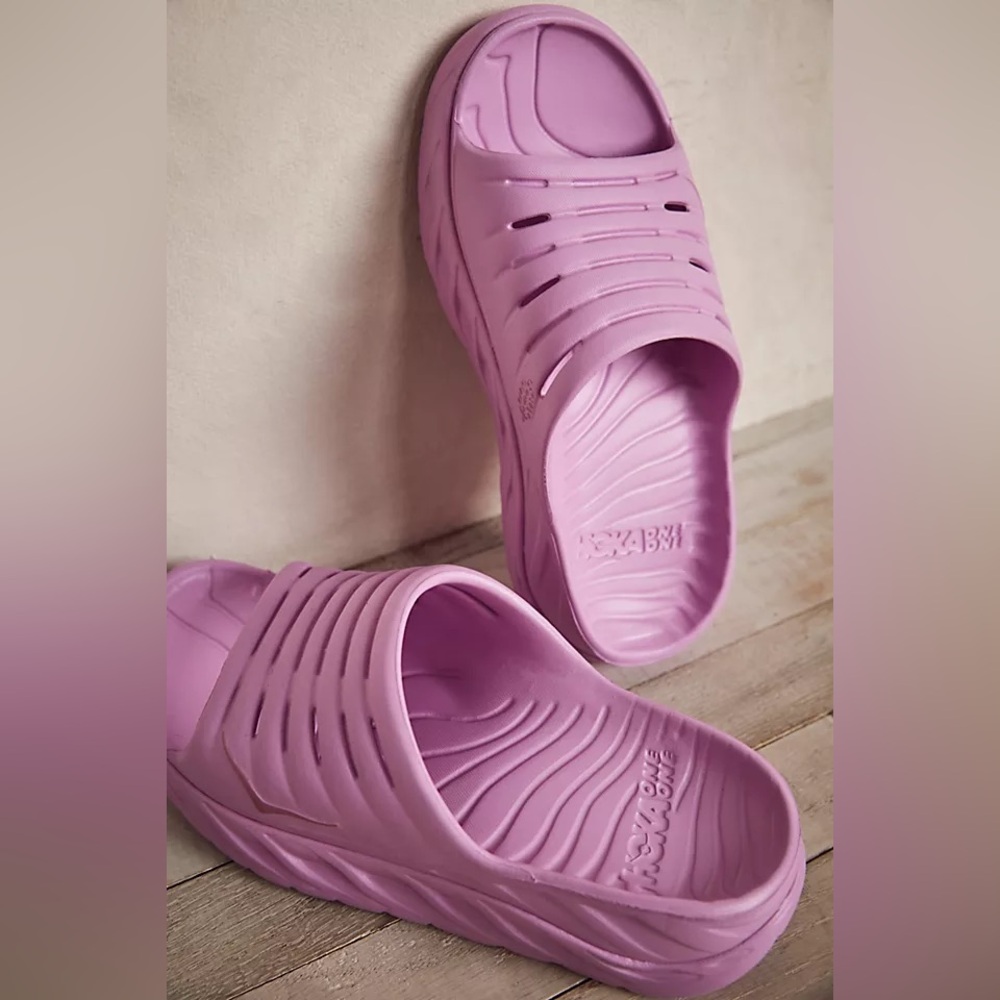 Hoka One One Ora Recovery Slide Free People Lilac